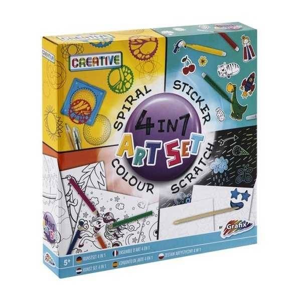 Set Creativ 4 in 1 Grafix Art Set | arhiva Okazii.ro