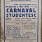 Afis de mici dimensiuni Carnaval Studentesc 1975