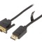 Cablu DisplayPort la DVI-D 1.5m Negru