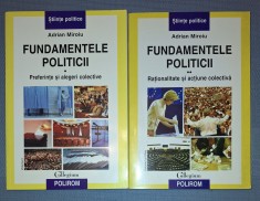 ADRIAN MIROIU&nbsp;-&nbsp;FUNDAMENTELE POLITICII (VOL. I-II)
