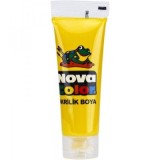 Culoare acrilica 75 ml, galben, Nova Color
