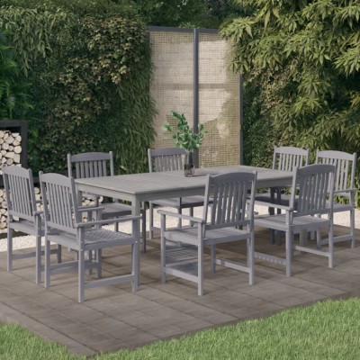 Gossi set mobilier de gradina, 9 piese, lemn masiv de acacia foto