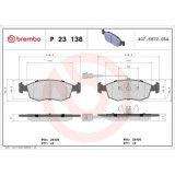 Placute frana Fiat 500 (312) 07.07-, 500 C (312) 09.09-, Punto (199) 01.12-, Punto Evo (199) 07.08-, Punto Evo Box / Liftback (199) 03.09-02.12, Fata, BREMBO
