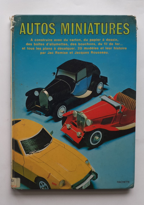 Autos Miniatures - Scheme Si Modele De Constructie A Machetelor Auto In franceza