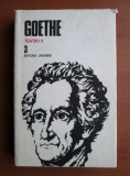 Goethe - Teatru II ( Opere, vol. 3 )