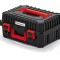 Ladă pt. unelte neagră polimer HEAVY 445x360x216mm 25kg - Cutie de depozitare pentru unelte neagră