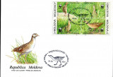 MOLDOVA 2001, FDC, Fauna, Europa