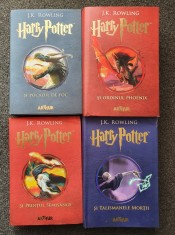 HARRY POTTER - J. K. Rowling (volumele 4, 5, 6, 7) foto