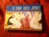 Set- mapa cu 18 Ilustrate - Stampe Erotice Japonia- Shunga