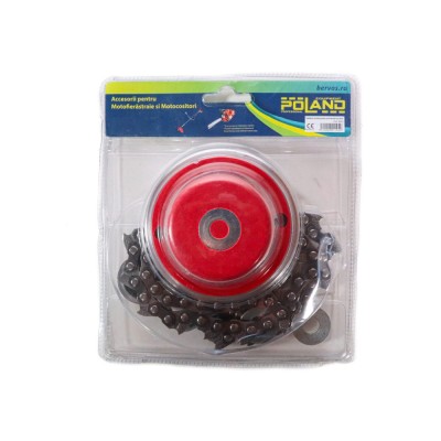 Tambur Fir Motocoasa cu Lant Poland B8643 foto