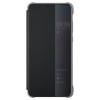 Husa HUAWEI P30 - Flip Wallet Clear (Negru)