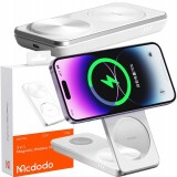 Stație De Andocare 3In1 Qi Pentru Iphone, Airpods, Ceas, Alb, Mcdodo