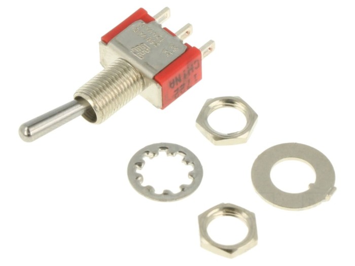 Comutator basculant DPDT ON-ON
