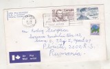 bnk fil Canada - plic circulat catre Romania 1977