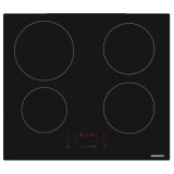 Plita incorporabila Heinner HBHI-M4ZBSTC, Inductie, 4 zone de gatit, Boost 4 zone, Control Touch-Glisare, Timer