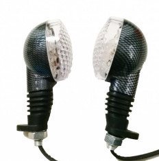 Semnale led scuter / atv albastre foto