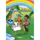 Coloreaza si creeaza o poveste despre panselute si un greieras! Carte de colorat - Editura Ars Libri