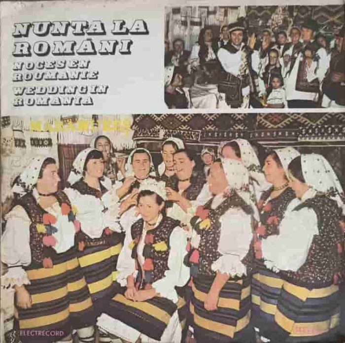 Disc vinil, LP. NUNTA LA ROMANI NR.5 MARAMURES. SET 2 DISCURI VINIL-ORCHESTRA ANSAMBLULUI MARAMURES DIN BAI-247991