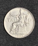 Moneda 1 liră 1923 Italia