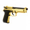 Replica pistol M9 Metal Gold Gas GBB WE