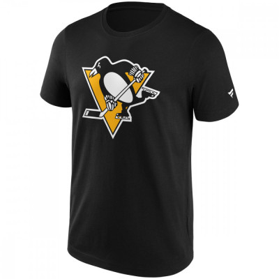 Pittsburgh Penguins tricou de bărbați Primary Logo Graphic black - XL foto