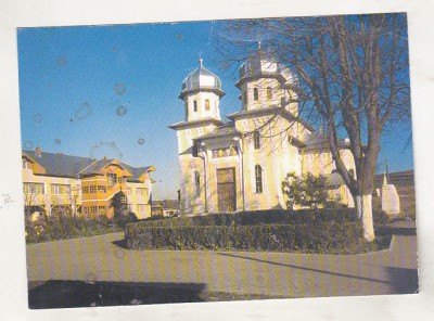 bnk cp Manastirea Dervent - Biserica manastirii - uzata foto