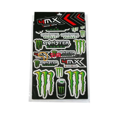 Stickere Monster rezistent UV 4MX foto