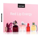Beauty Discovery Box Notino Red Lip Energy CAROLINA HERRERA La Bomba, Marc Jacobs Perfect Absolute, Chlo&eacute; Nomade Jardin d&rsquo;&Eacute;gypte, Lanc&ocirc;me La vie est b