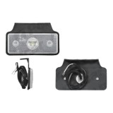 Lampa gabarit Universala, 12/24V, 117x47x9mm, alb, omologare ECE, cu LED, Stanga, Dreapta, 1 bucata