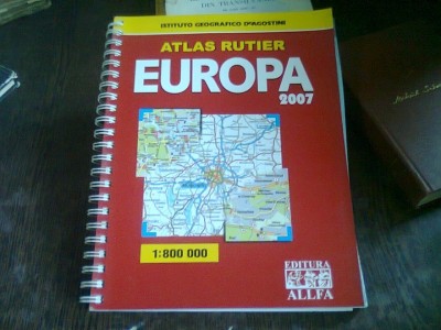 ATLAS RUTIER EUROPA 2007 foto