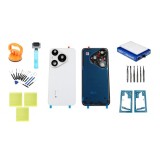 Kit Capac Baterie Huawei Pura 90s Pro Coconut White Service Pack si Instrumente Service Dedicate
