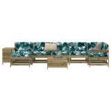 Set canapea de gradina, 9 piese, lemn de pin tratat GartenMobel Dekor, vidaXL