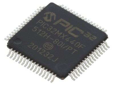 Microcontroler PIC32 TQFP64 512kB foto