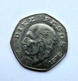 Mexic _ 10 Pesos 1976 _ km # 477 _ cupru nichel