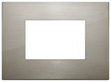Rama Ornament 3M metal Vimar Arke inox periat 19653.08