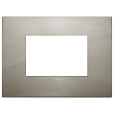 Rama Ornament 3M metal Vimar Arke inox periat 19653.08