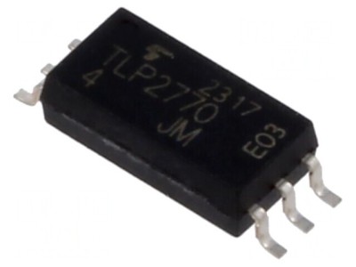 Optocuplor SMD 5kV 20Mbps Totem Pole SO6L foto