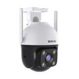 Camera supraveghere Dual Light IP WiFi Pan Tilt 4MP IR 30m WL 30m card microfon difuzor Tenda - TND-RH7-WCA SafetyGuard Surveillance, Rovision