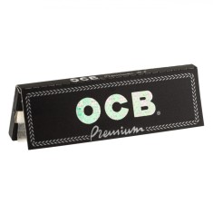 Foițe &Uuml;igarete OCB, Premium, Negru, Subțiri, Ardere Lentă, 50 File