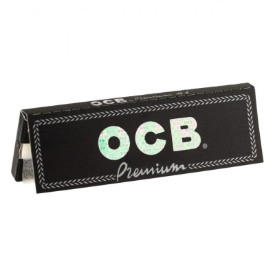 Foițe &amp;Uuml;igarete OCB, Premium, Negru, Subțiri, Ardere Lentă, 50 File foto
