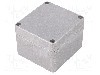 Carcasa aluminiu, 75mmx80mmx57mm, IP66, IP67, IP68, WEIDM&Uuml;LLER - KLIPPON K11