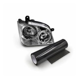 Folie protectie faruri si stopuri Dark Black autoadeziva 10m x 60cm