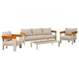 Cumpara ieftin Set de mobilier de grădină MOLTO CS cu 5 locuri