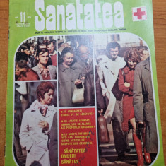 revista sanatatea noiembrie 1975-sanatatea si alimentatia omului sanatos