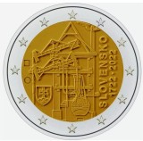 SV * Slovacia 2 EURO 2022 * 300 Ani de la Descoperirea Motorului cu Aburi - 1722 * UNC din fasic, Europa, Cupru-Nichel