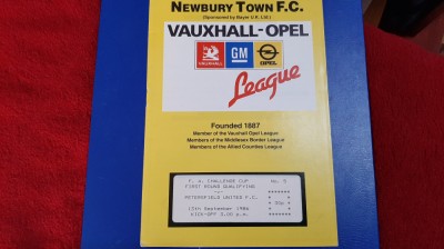 program Newbury Town FC - Petersfield United foto