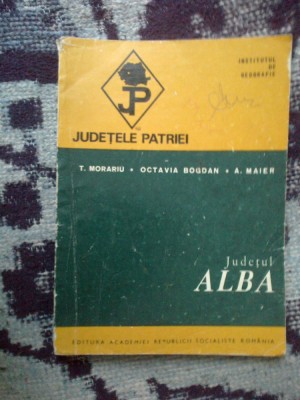 z2 JUDETUL ALBA-T. MORARIU, OCTAVIA BOGDAN, A. MAIER foto