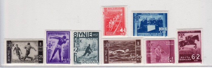 Romania 1937 U.F.S.R.