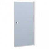 Paravan de baie CRISTAL4G Cristal 4 140x70 cm sticlă grafit