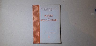 Revista de fizica si chimie Nr.1 / 1990 foto